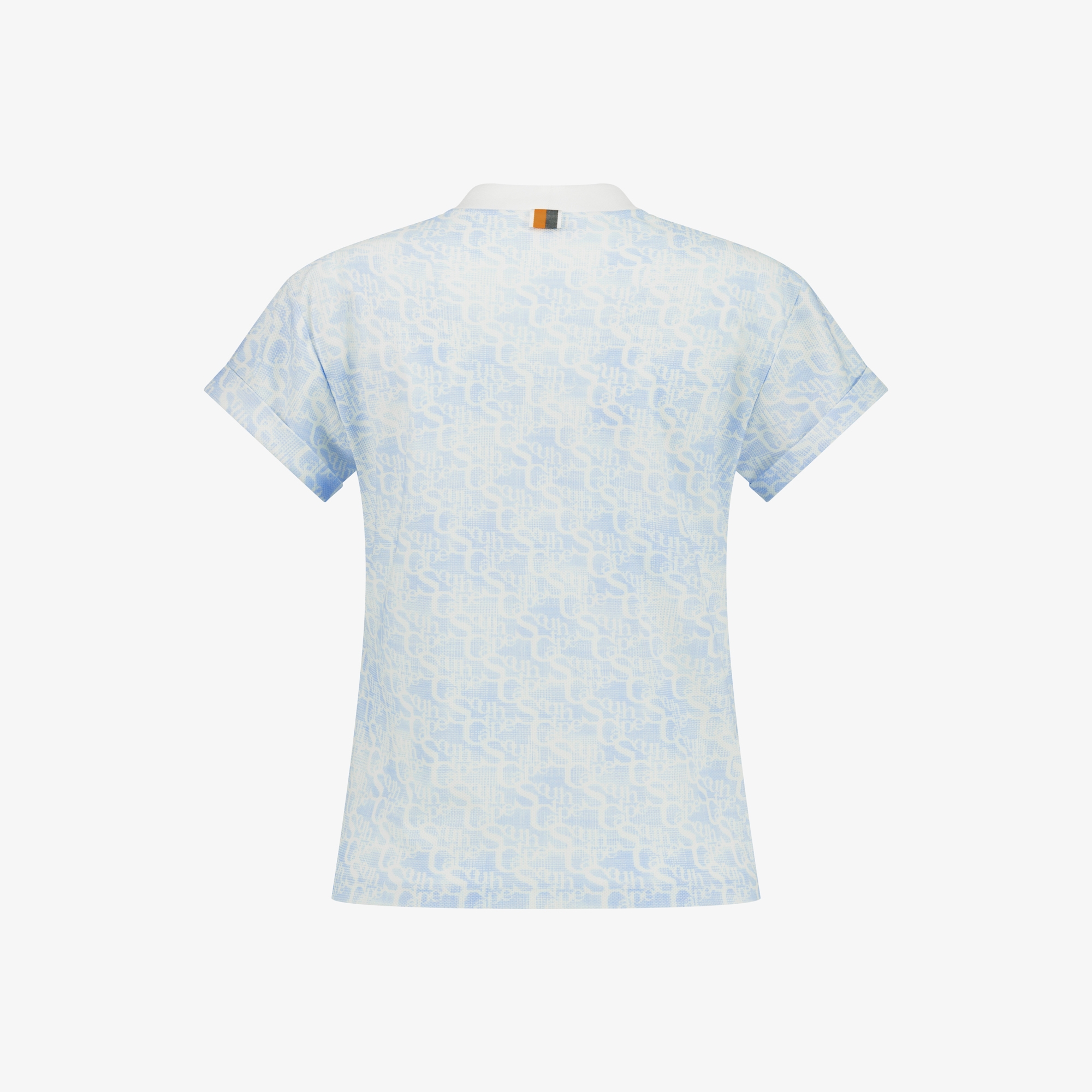 사우스케이프 여성 SC 로고플로우 티셔츠_라이트 블루