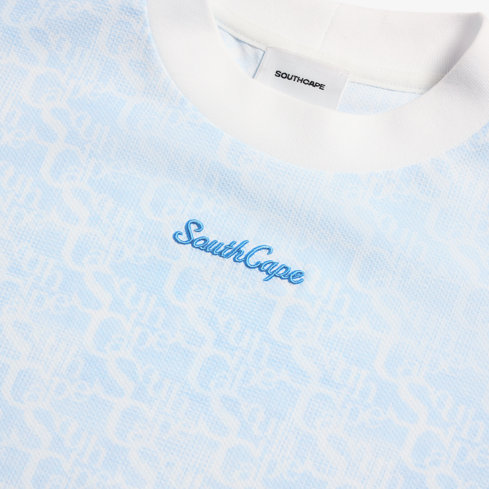 사우스케이프 여성 SC 로고플로우 티셔츠_라이트 블루