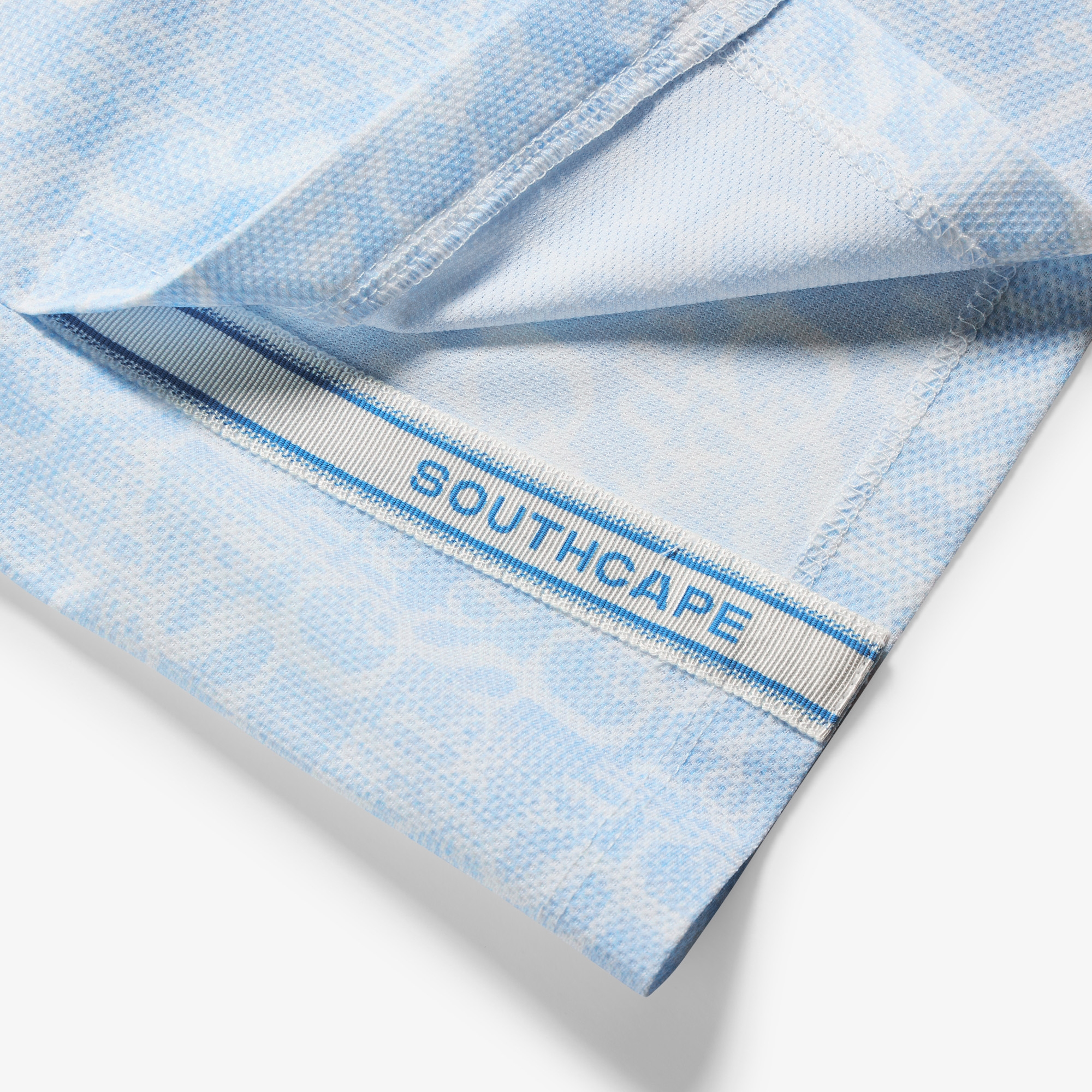 사우스케이프 여성 SC 로고플로우 티셔츠_라이트 블루