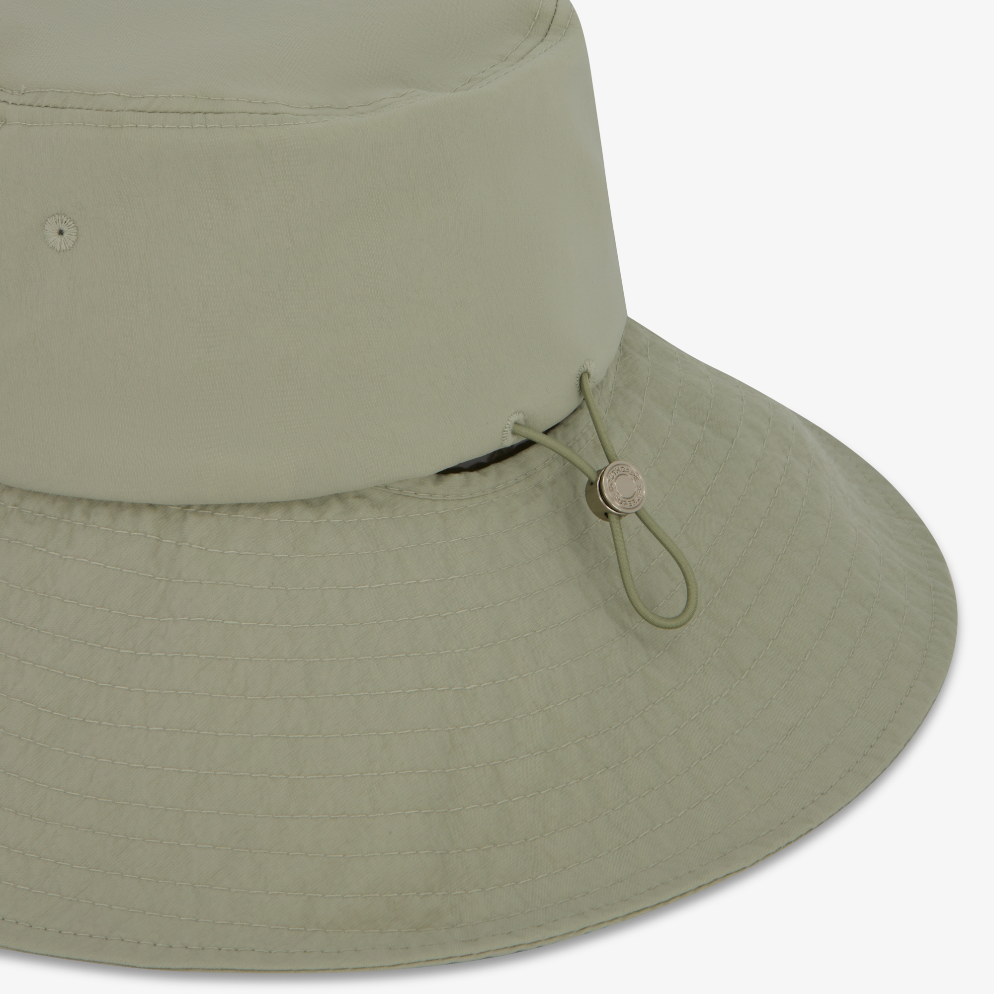 사우스케이프 여성 원형 볼란테 스트랩 버킷햇_라이트 카키