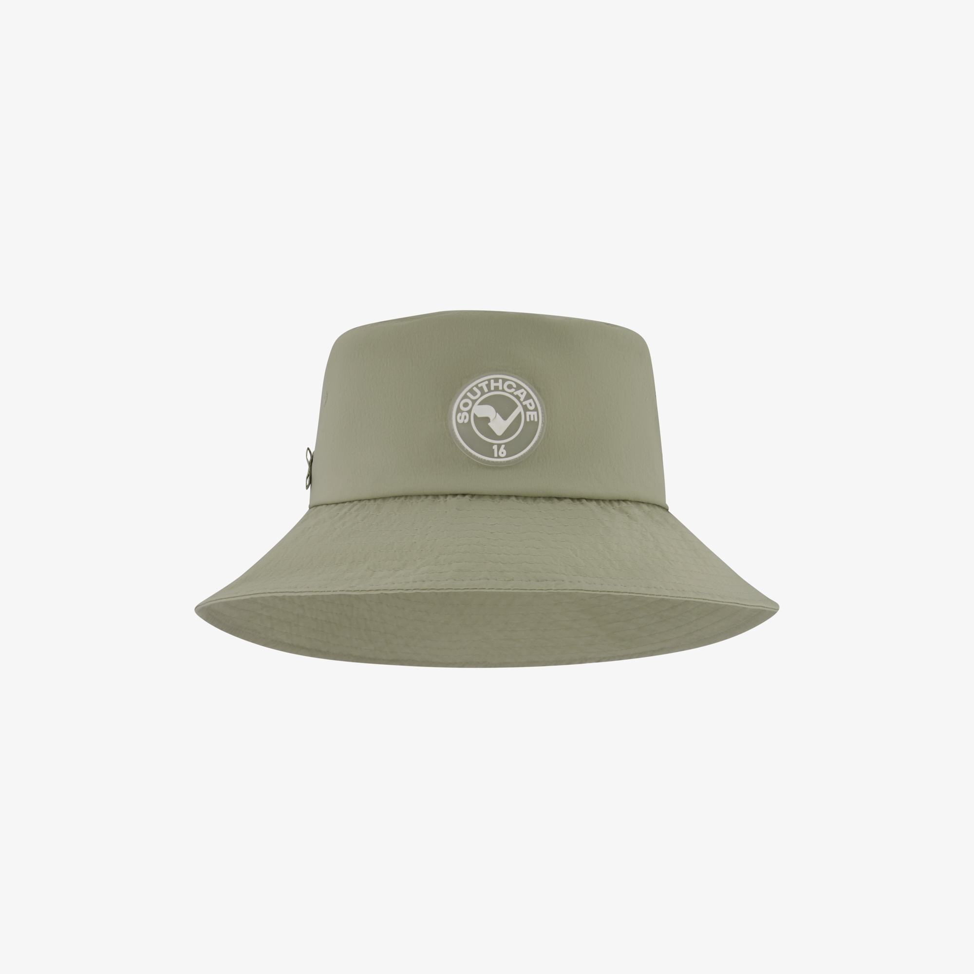 사우스케이프 여성 원형 볼란테 스트랩 버킷햇_라이트 카키