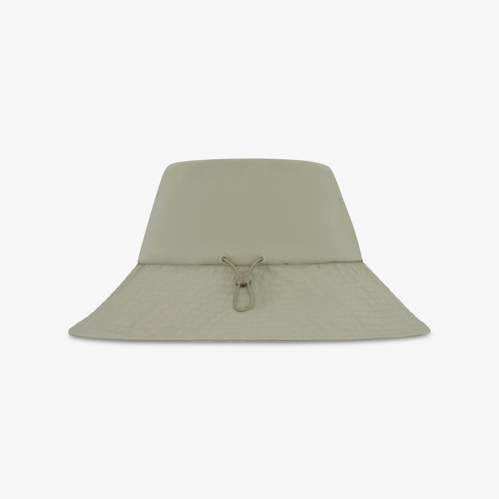 사우스케이프 여성 원형 볼란테 스트랩 버킷햇_라이트 카키