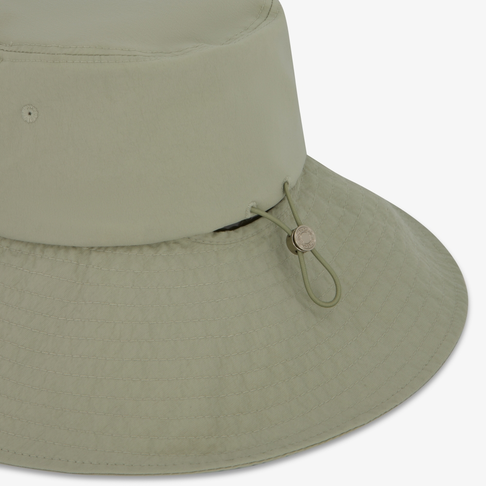 사우스케이프 여성 원형 볼란테 스트랩 버킷햇_라이트 카키