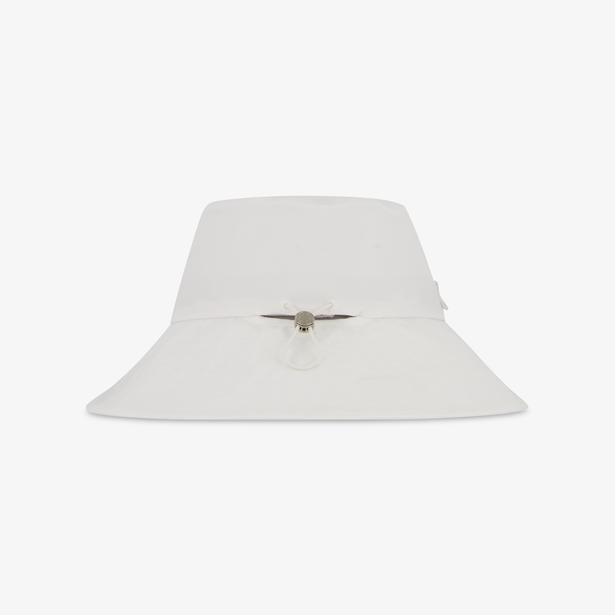 사우스케이프 여성 원형 볼란테 스트랩 버킷햇_화이트