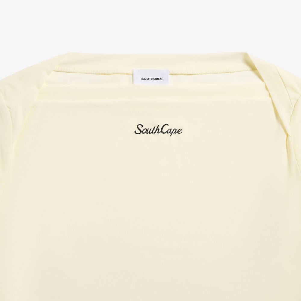 사우스케이프 여성 보트넥 베이스레이어_아이보리