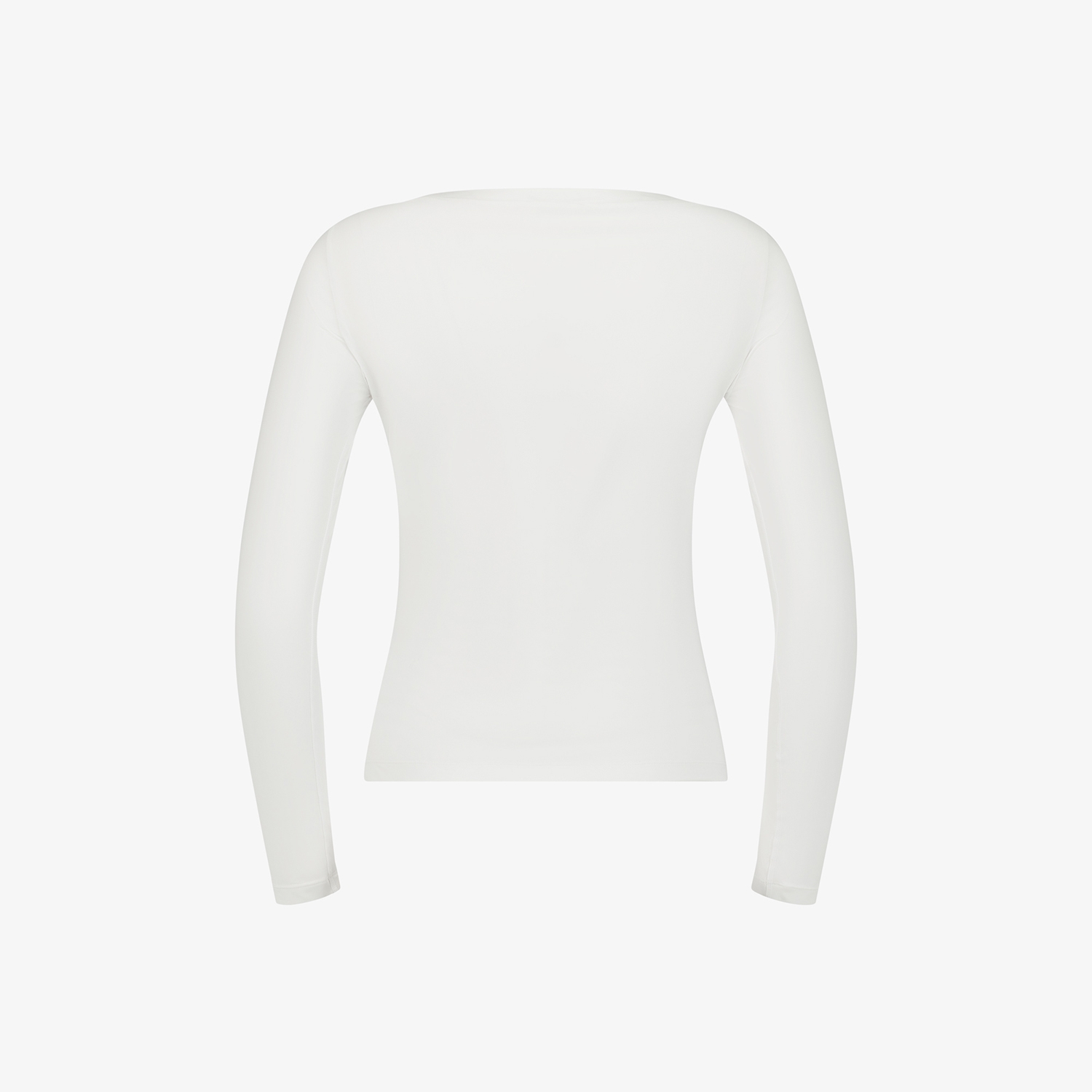 사우스케이프 여성 보트넥 베이스레이어_화이트