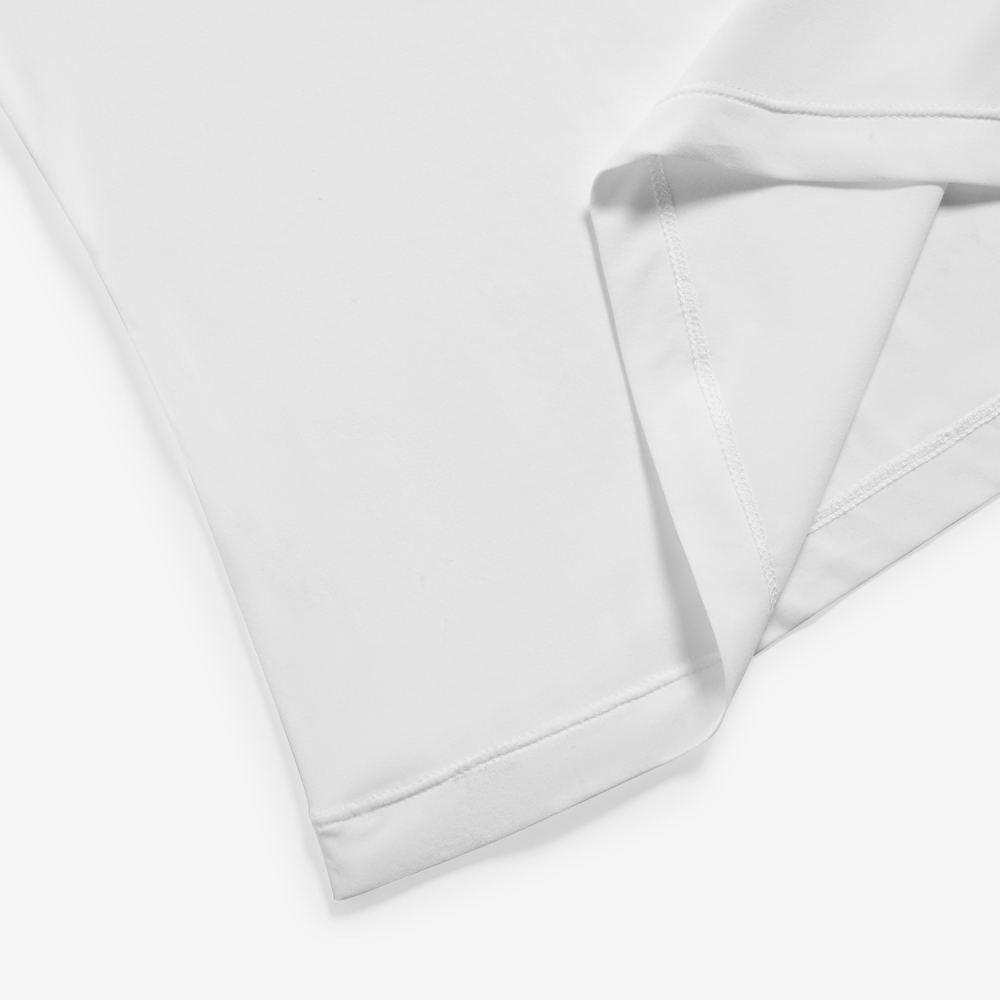 사우스케이프 여성 보트넥 베이스레이어_화이트