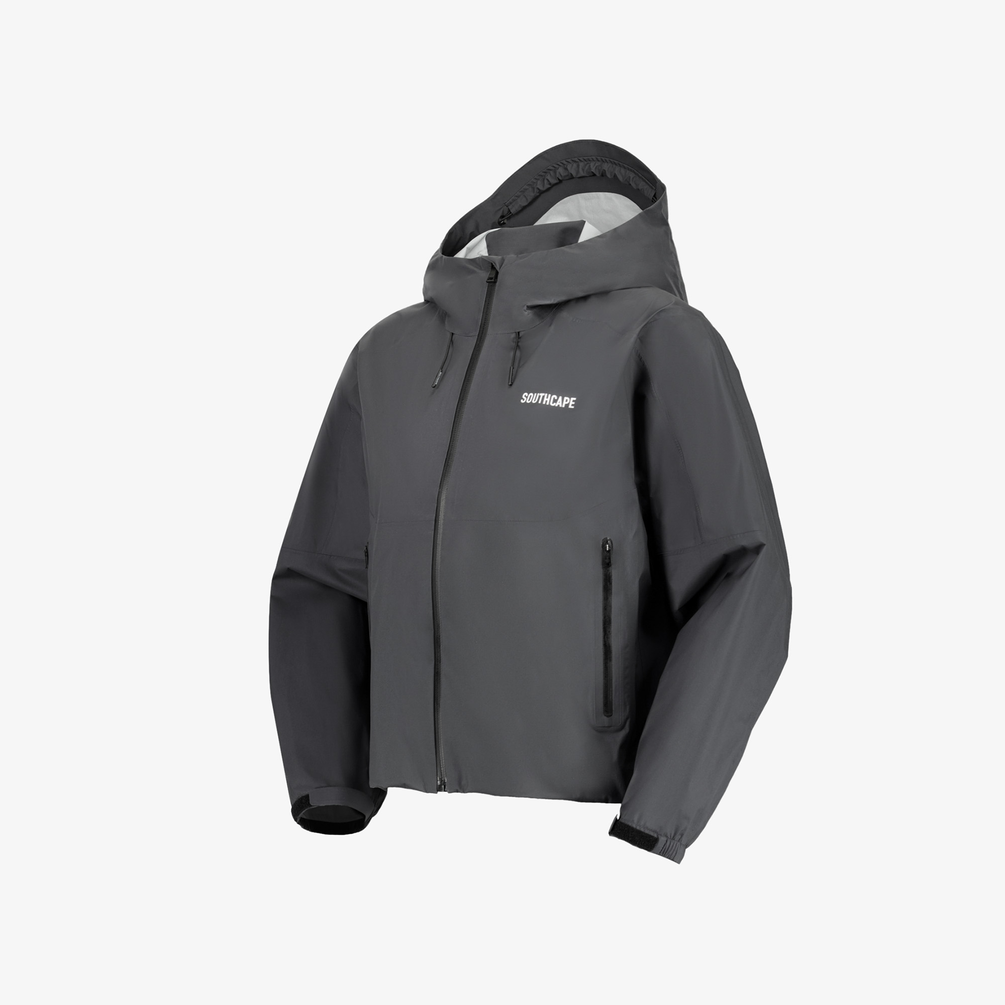 사우스케이프 여성 벤처 레인 자켓_다크 그레이