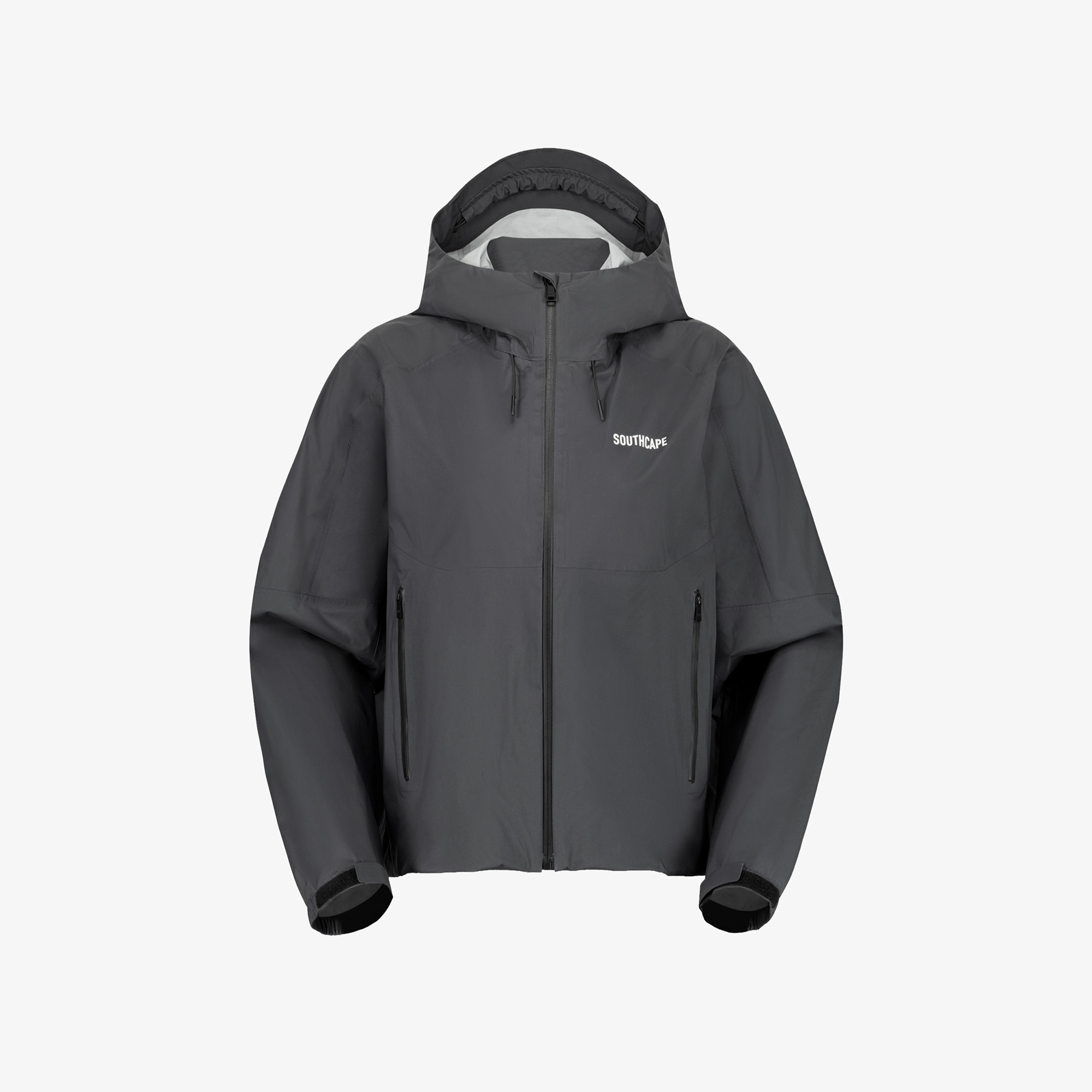 사우스케이프 여성 벤처 레인 자켓_다크 그레이