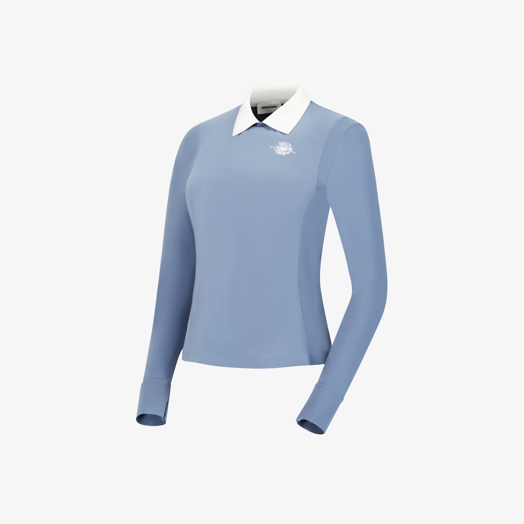 여성 사우스크로스 2-WAY 카라 베이스레이어_블루