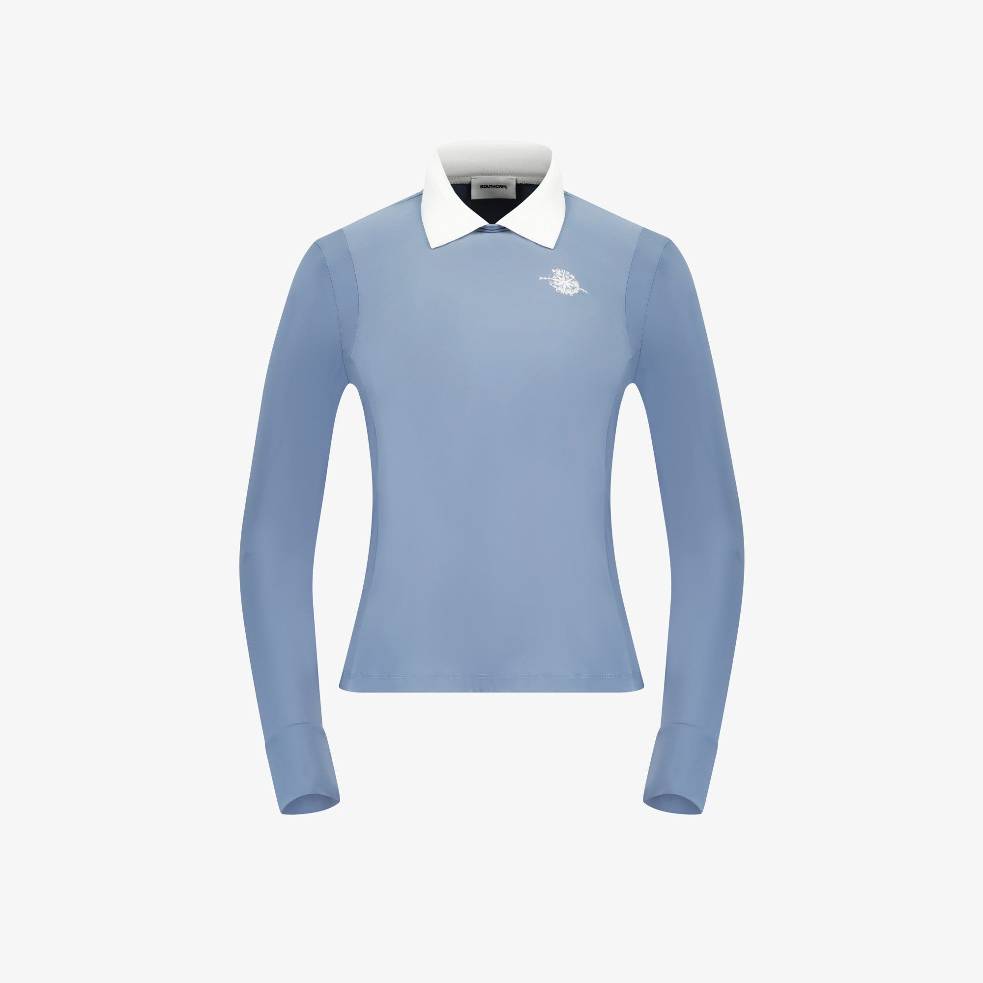 여성 사우스크로스 2-WAY 카라 베이스레이어_블루