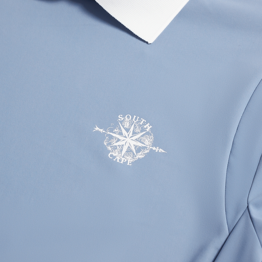 여성 사우스크로스 2-WAY 카라 베이스레이어_블루