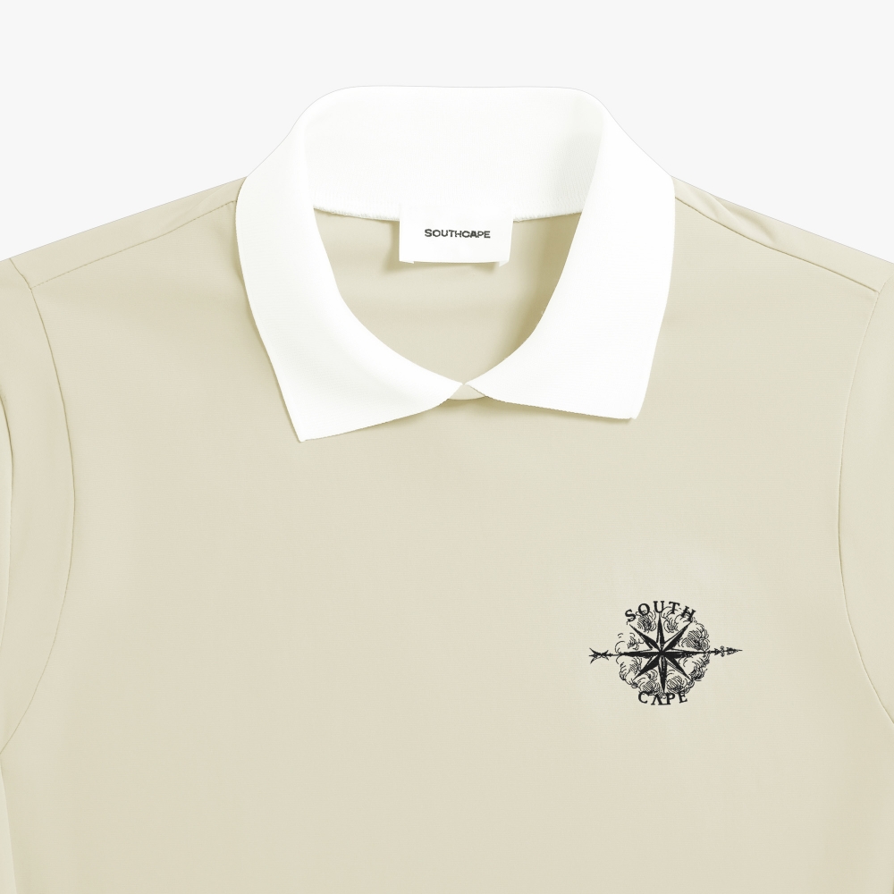 여성 사우스크로스 2-WAY 카라 베이스레이어_라이트 베이지