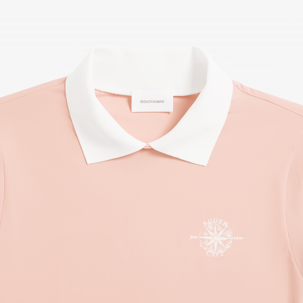 여성 사우스크로스 2-WAY 카라 베이스레이어_핑크