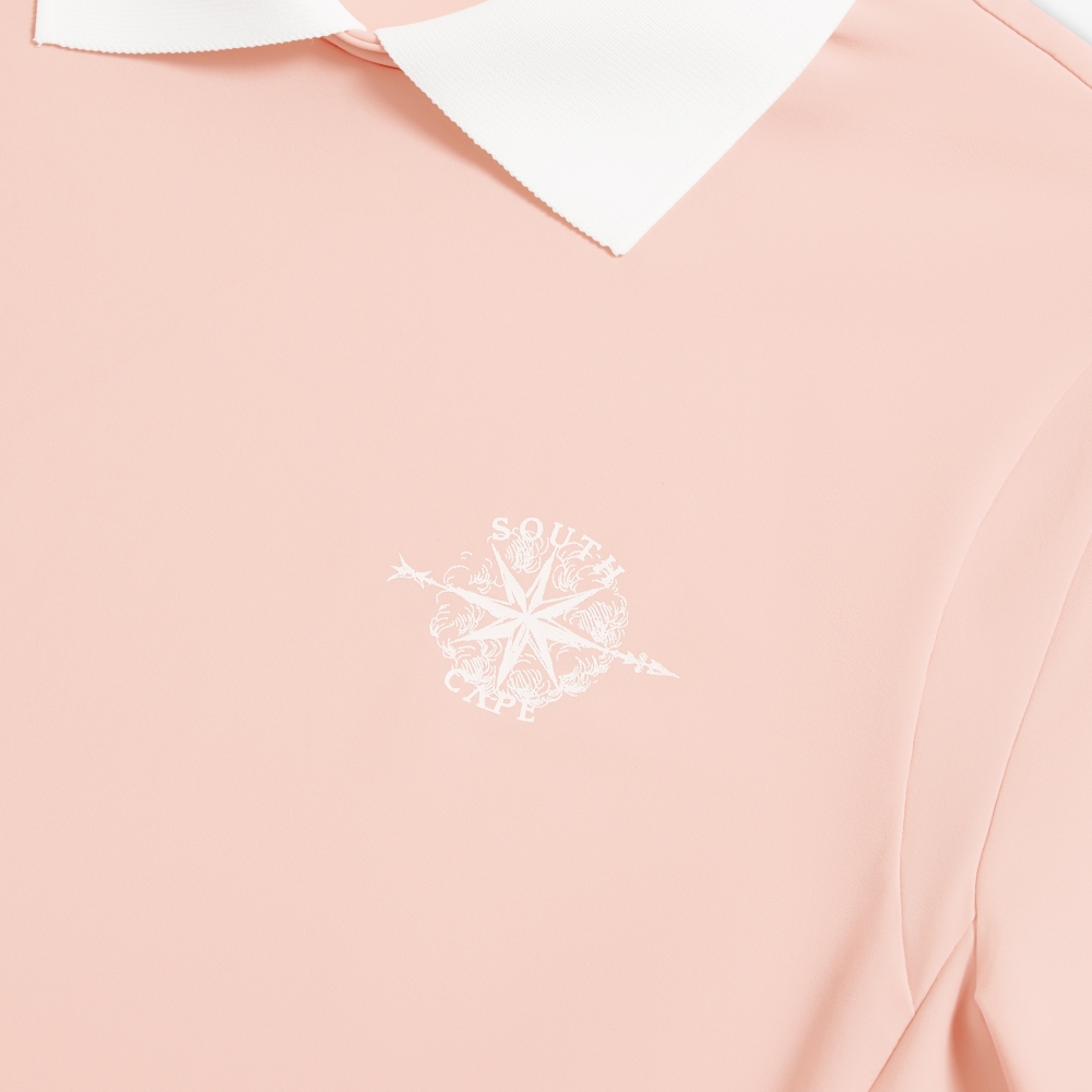 여성 사우스크로스 2-WAY 카라 베이스레이어_핑크