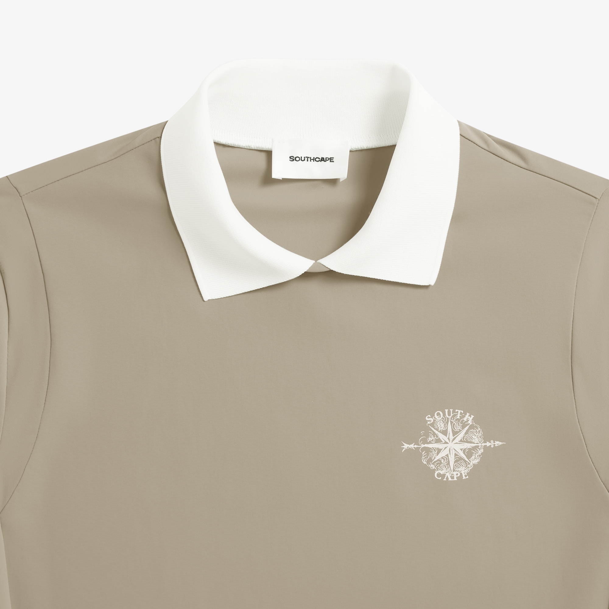 여성 사우스크로스 2-WAY 카라 베이스레이어_세피아