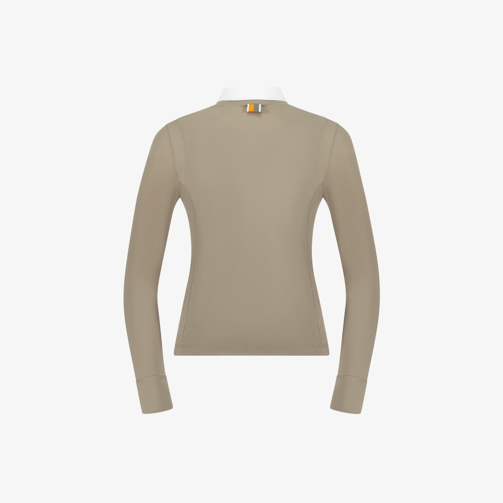 여성 사우스크로스 2-WAY 카라 베이스레이어_세피아