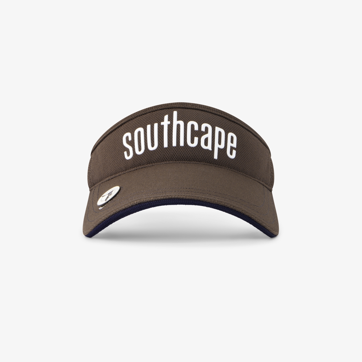 사우스케이프 남성 SOUTHCAPE 로고 볼마커 바이저_브라운