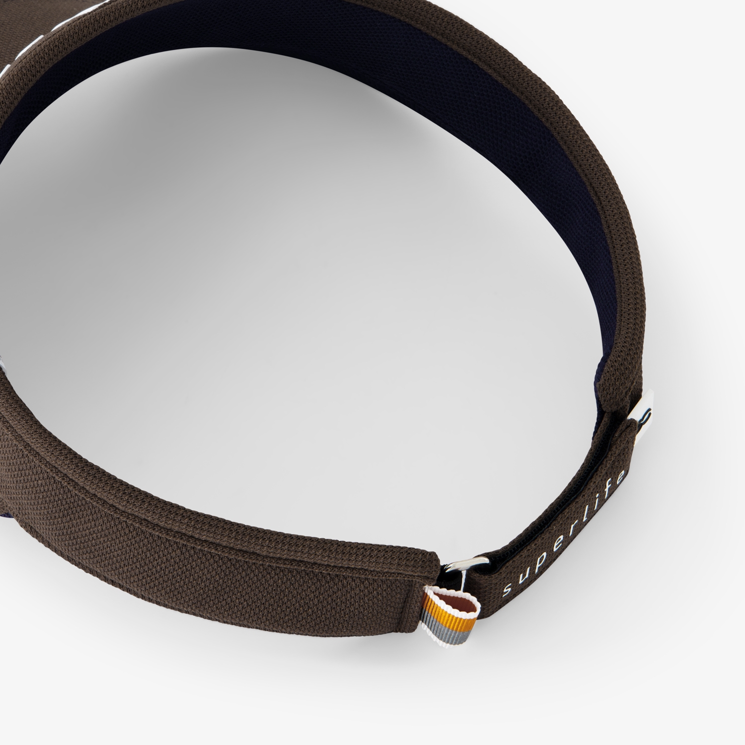 사우스케이프 남성 SOUTHCAPE 로고 볼마커 바이저_브라운