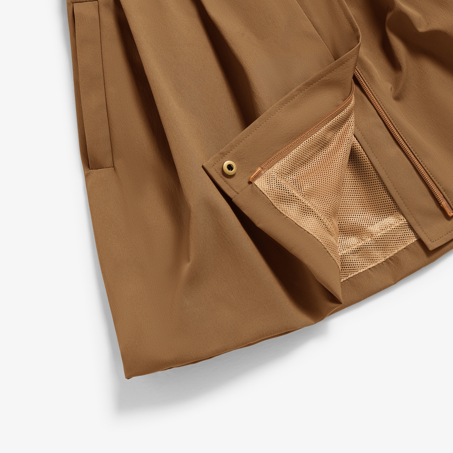 사우스케이프 여성 2-WAY 벨티드 스커트_브라운