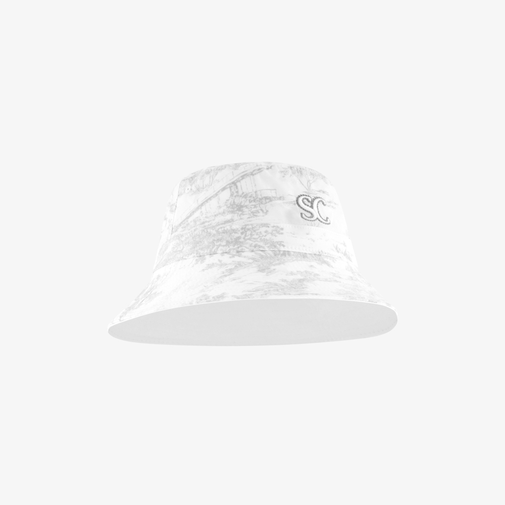 사우스케이프 여성 남해 헤리티지 프린트 리버시블 버킷햇_그레이