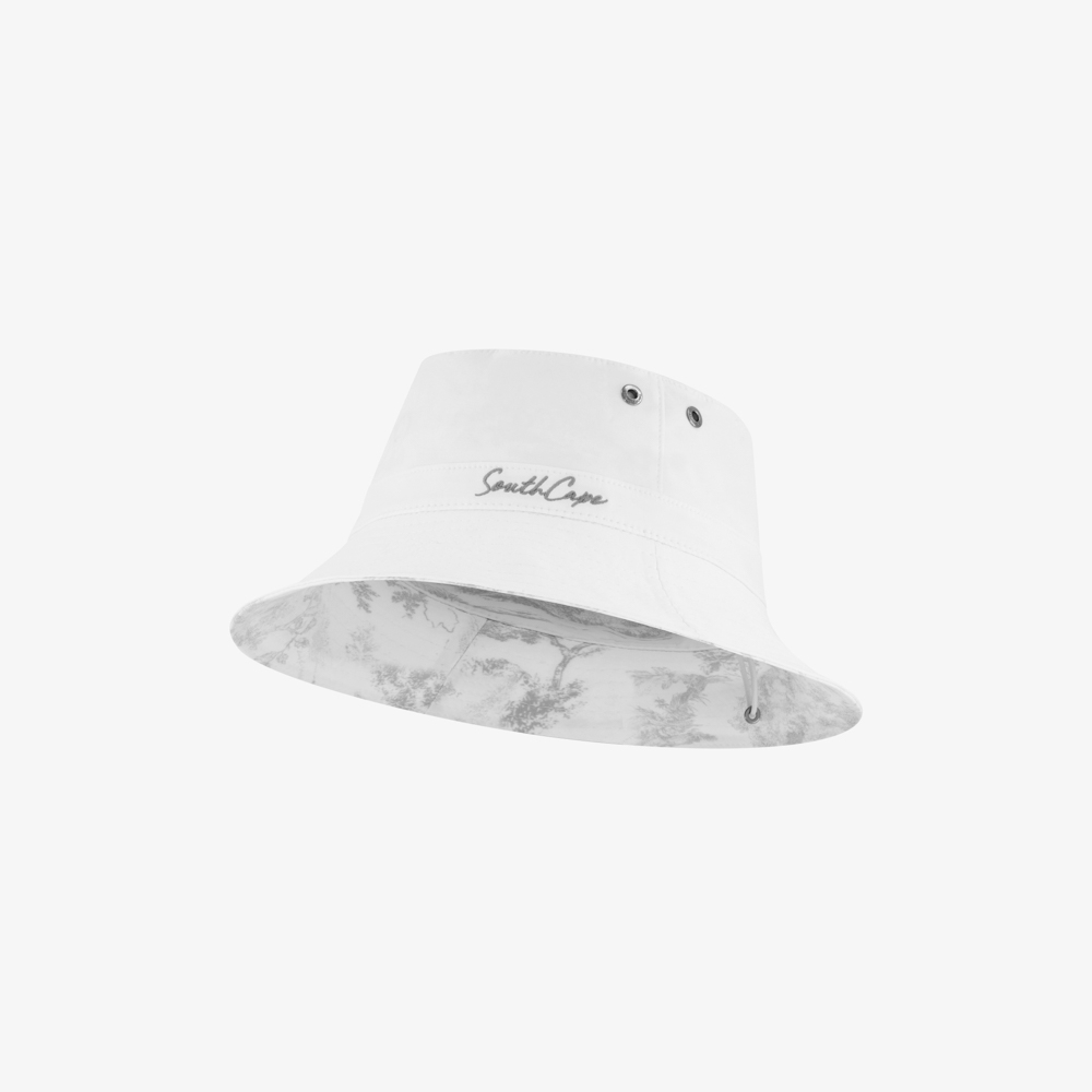 사우스케이프 여성 남해 헤리티지 프린트 리버시블 버킷햇_그레이