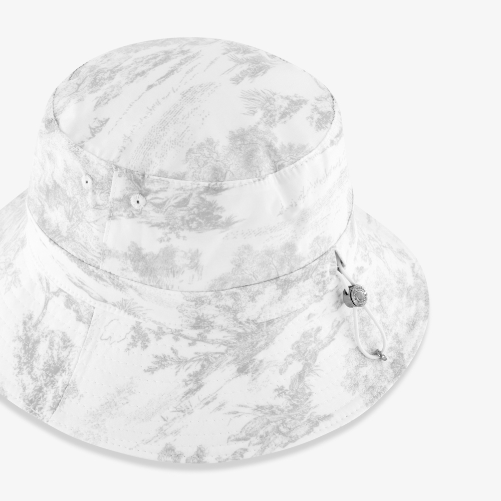 사우스케이프 여성 남해 헤리티지 프린트 리버시블 버킷햇_그레이
