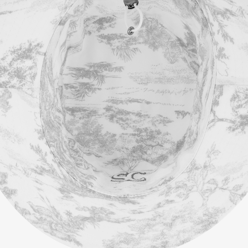 사우스케이프 여성 남해 헤리티지 프린트 리버시블 버킷햇_그레이