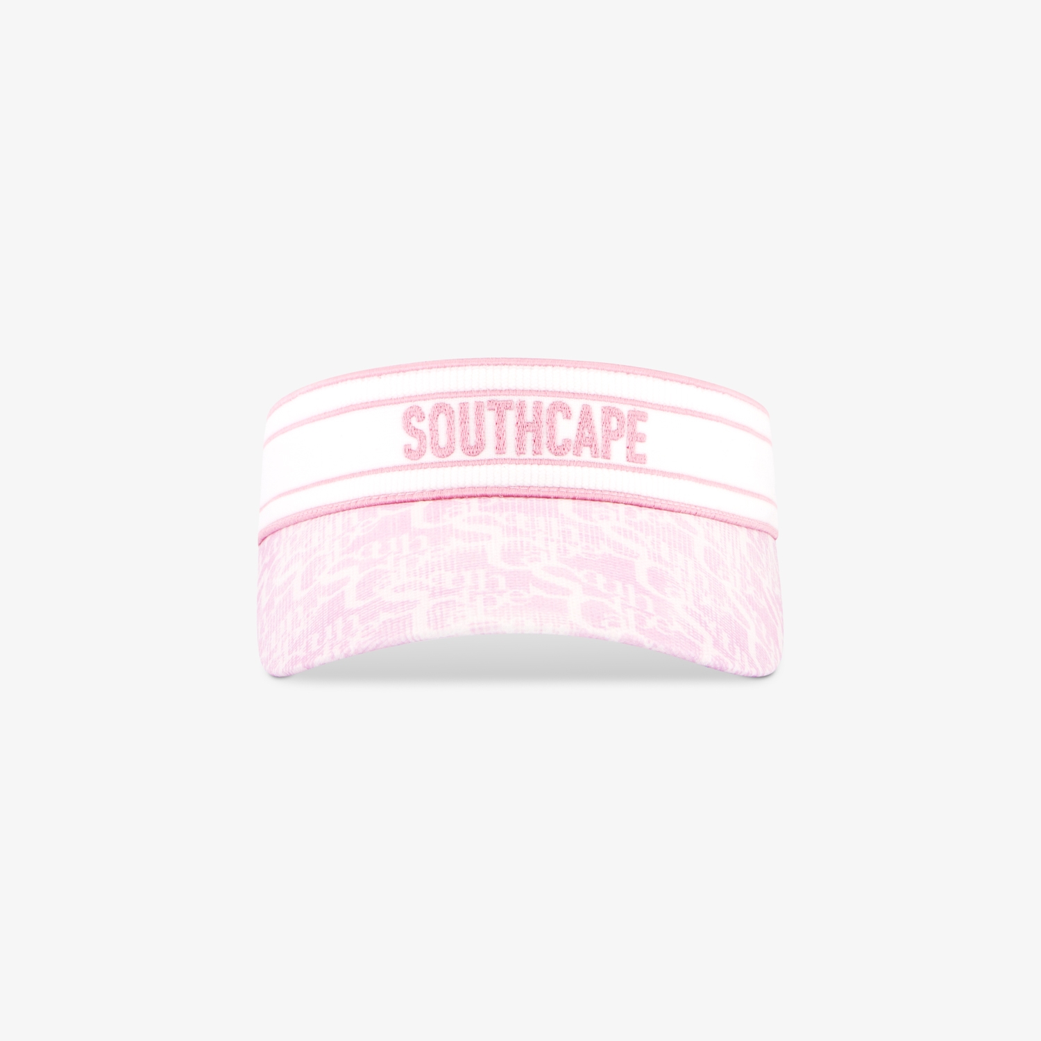 사우스케이프 여성 로고 프린트 쿨터치 바이저_라이트 핑크