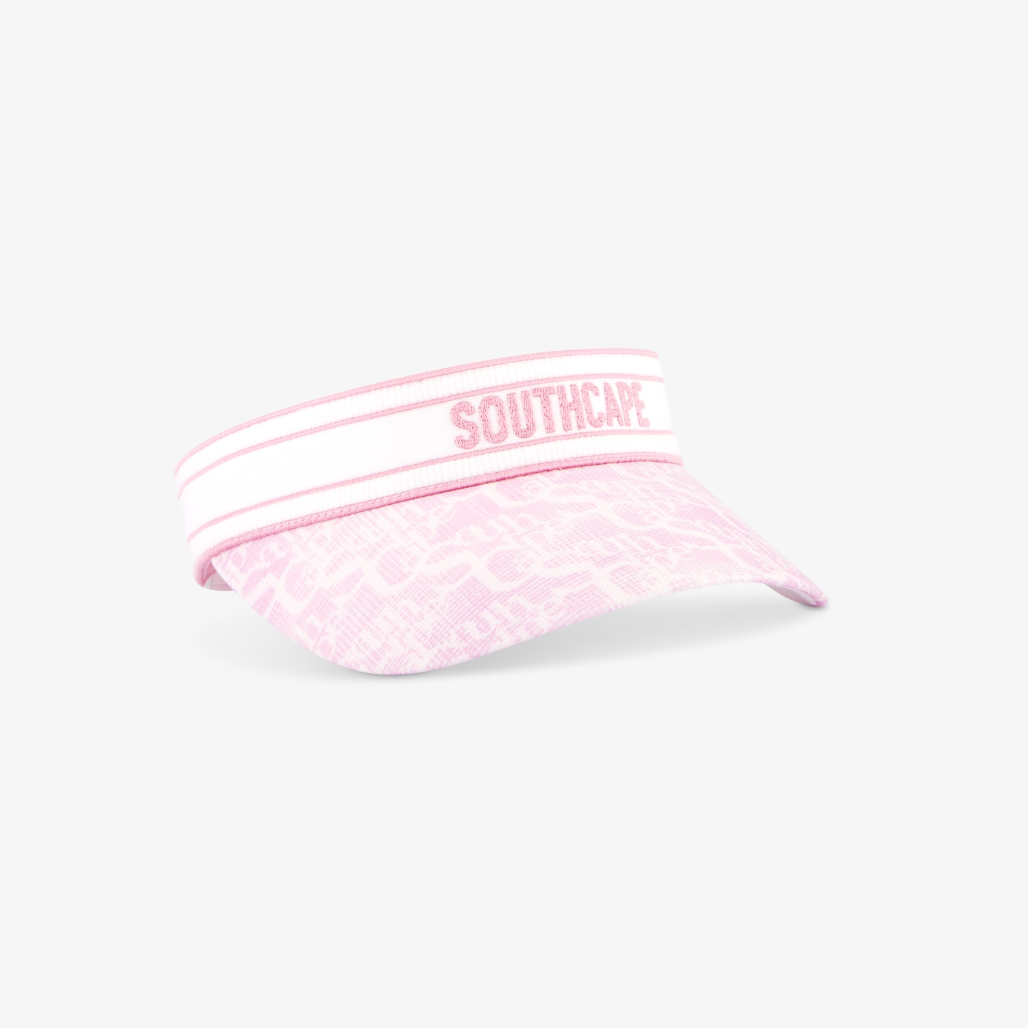 사우스케이프 여성 로고 프린트 쿨터치 바이저_라이트 핑크