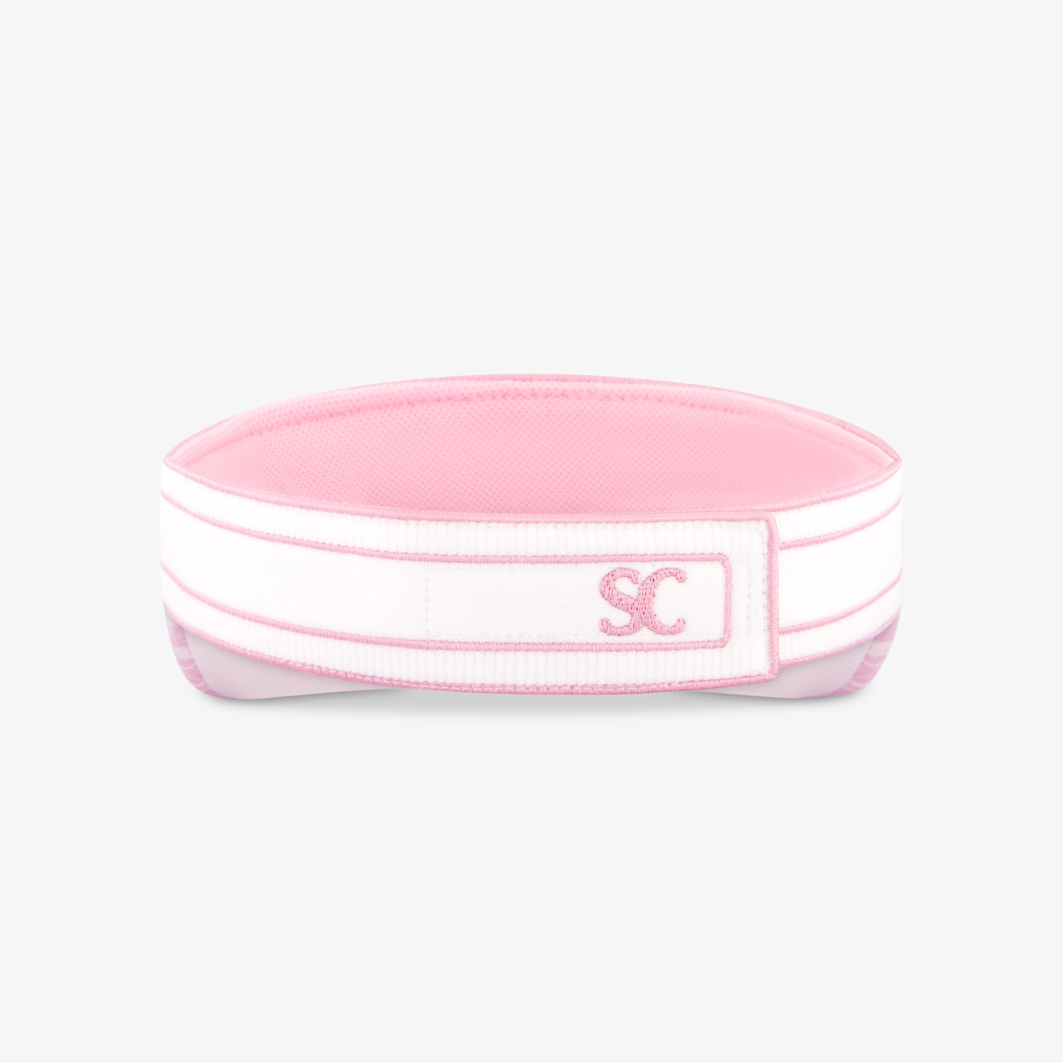 사우스케이프 여성 로고 프린트 쿨터치 바이저_라이트 핑크