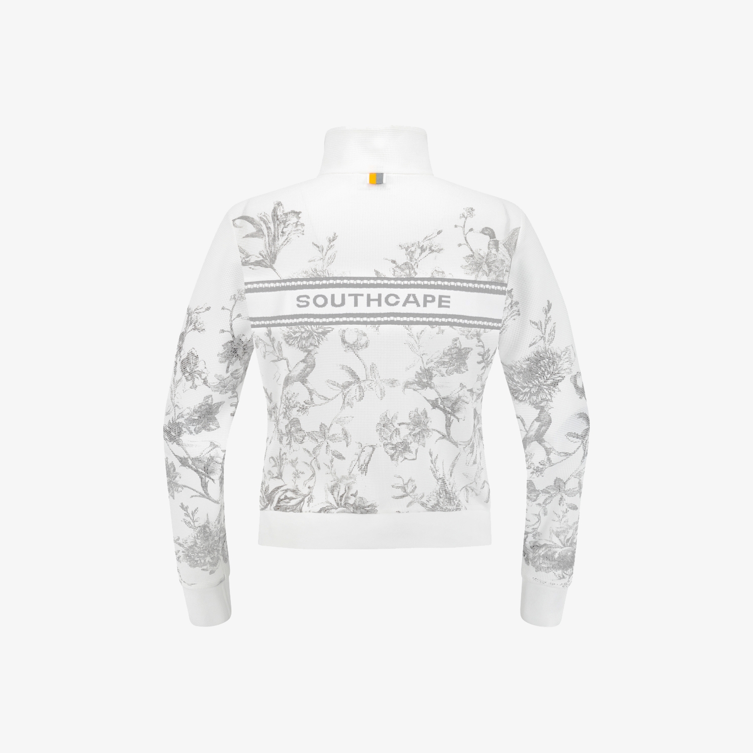 사우스케이프 여성 블러썸 메시 집업 점퍼_화이트