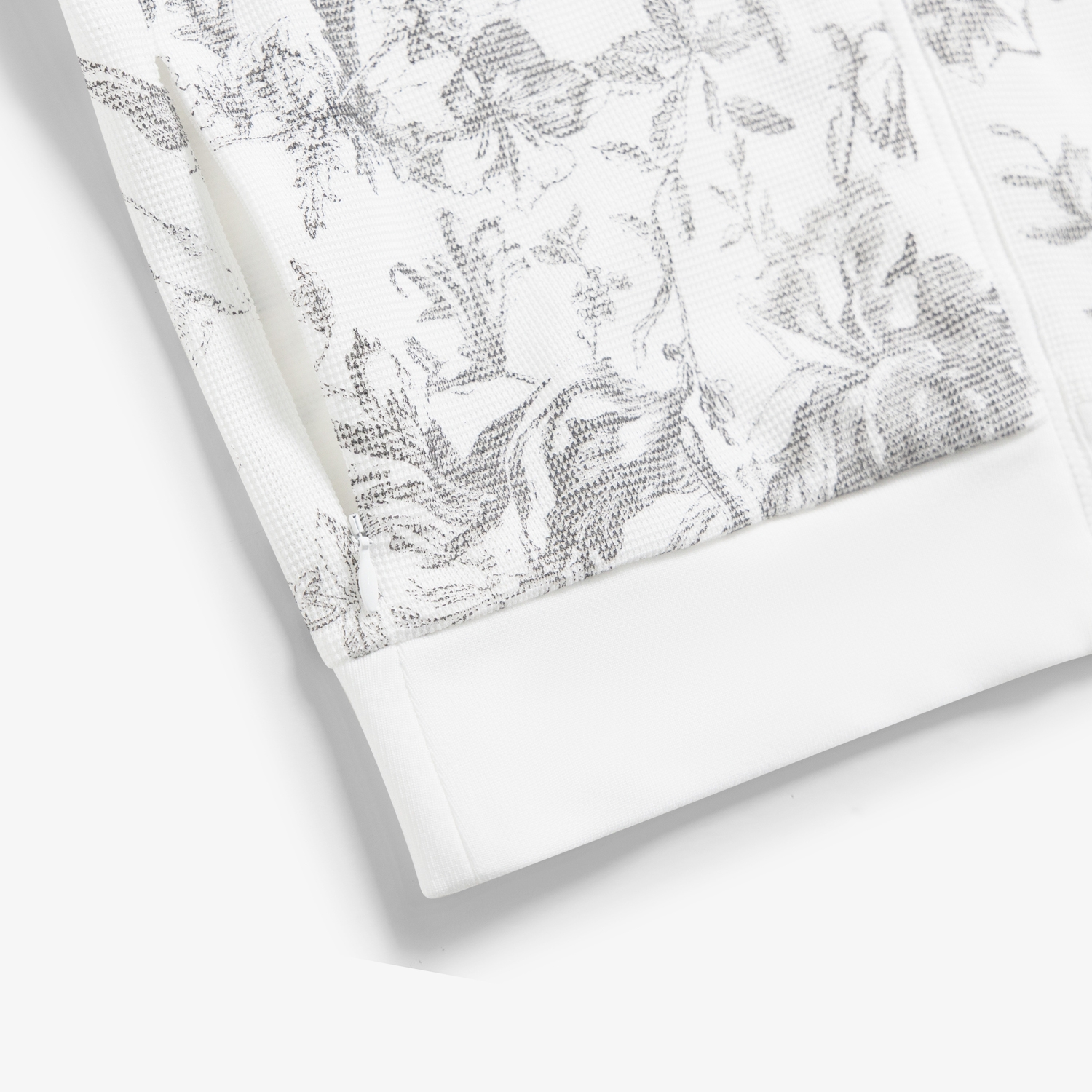 사우스케이프 여성 블러썸 메시 집업 점퍼_화이트