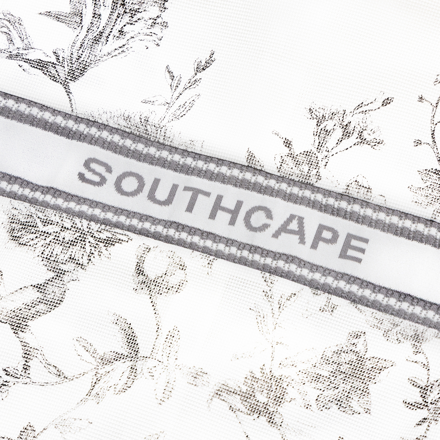 사우스케이프 여성 블러썸 메시 집업 점퍼_화이트