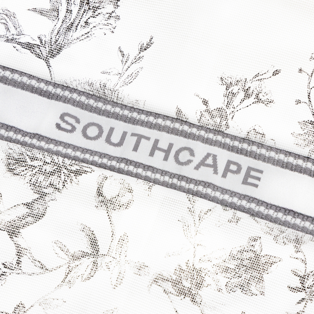 사우스케이프 여성 블러썸 메시 집업 점퍼_화이트