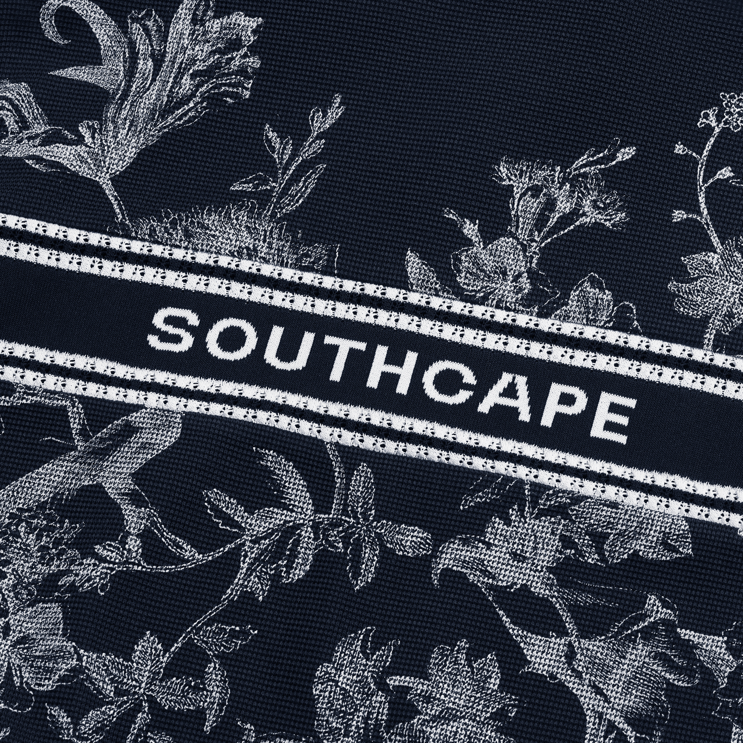 사우스케이프 여성 블러썸 메시 슬리브리스_네이비