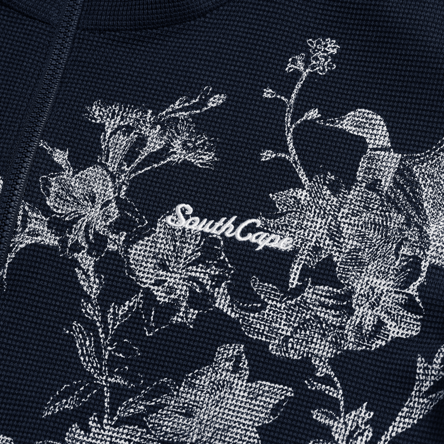 사우스케이프 여성 블러썸 메시 슬리브리스_네이비