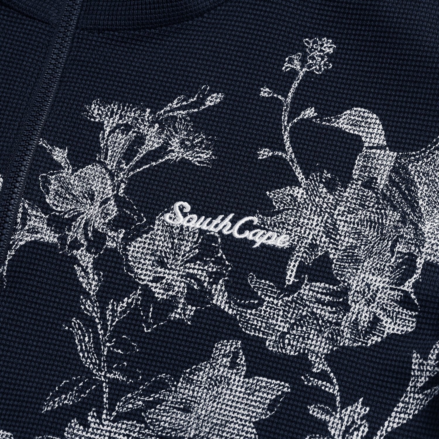 사우스케이프 여성 블러썸 메시 슬리브리스_네이비