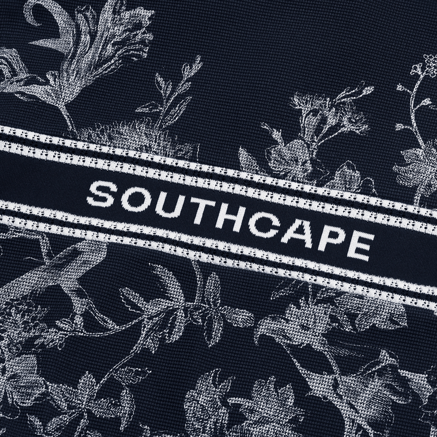 사우스케이프 여성 블러썸 메시 슬리브리스_네이비