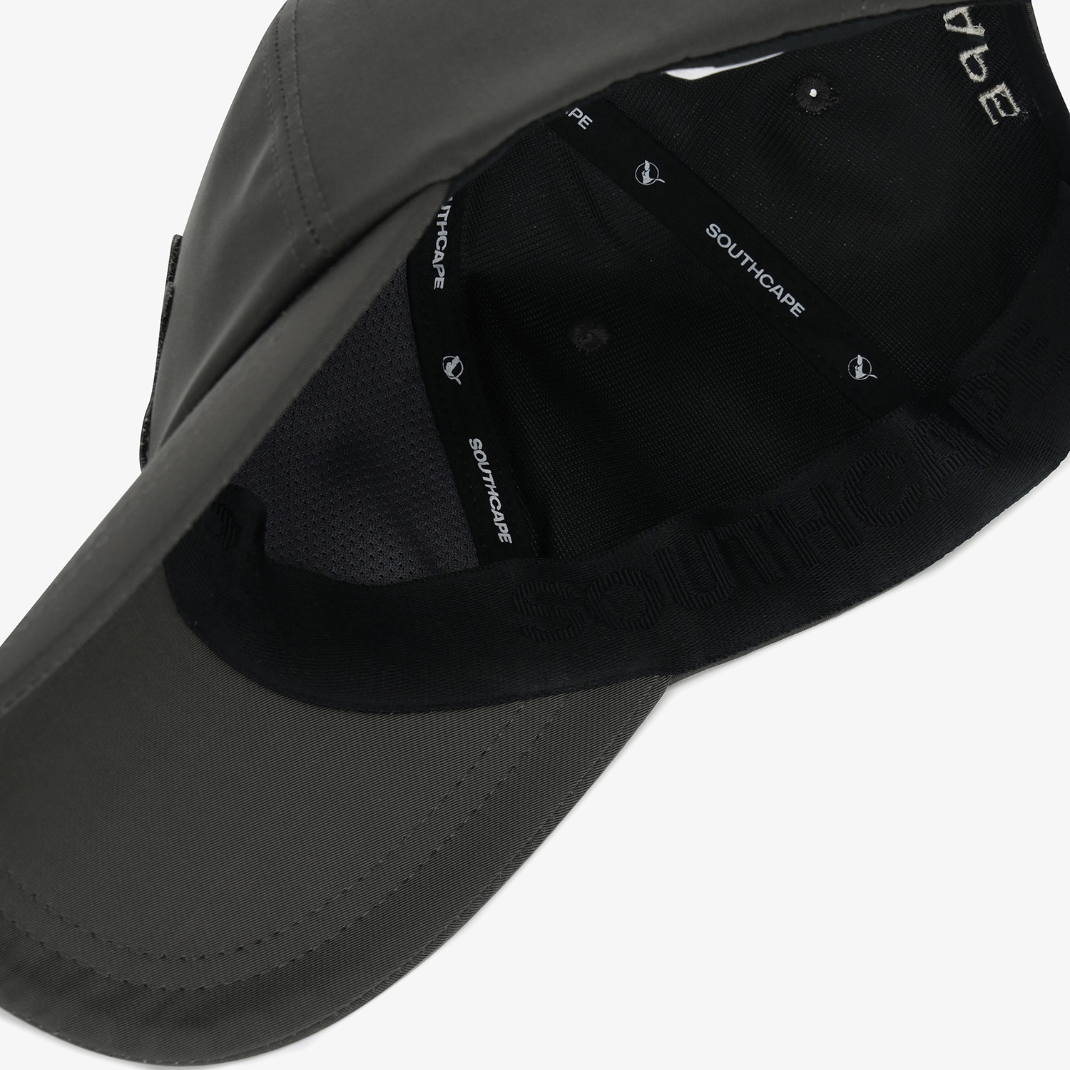 남성 사우스크로스 로고 와펜 볼캡_다크 그린