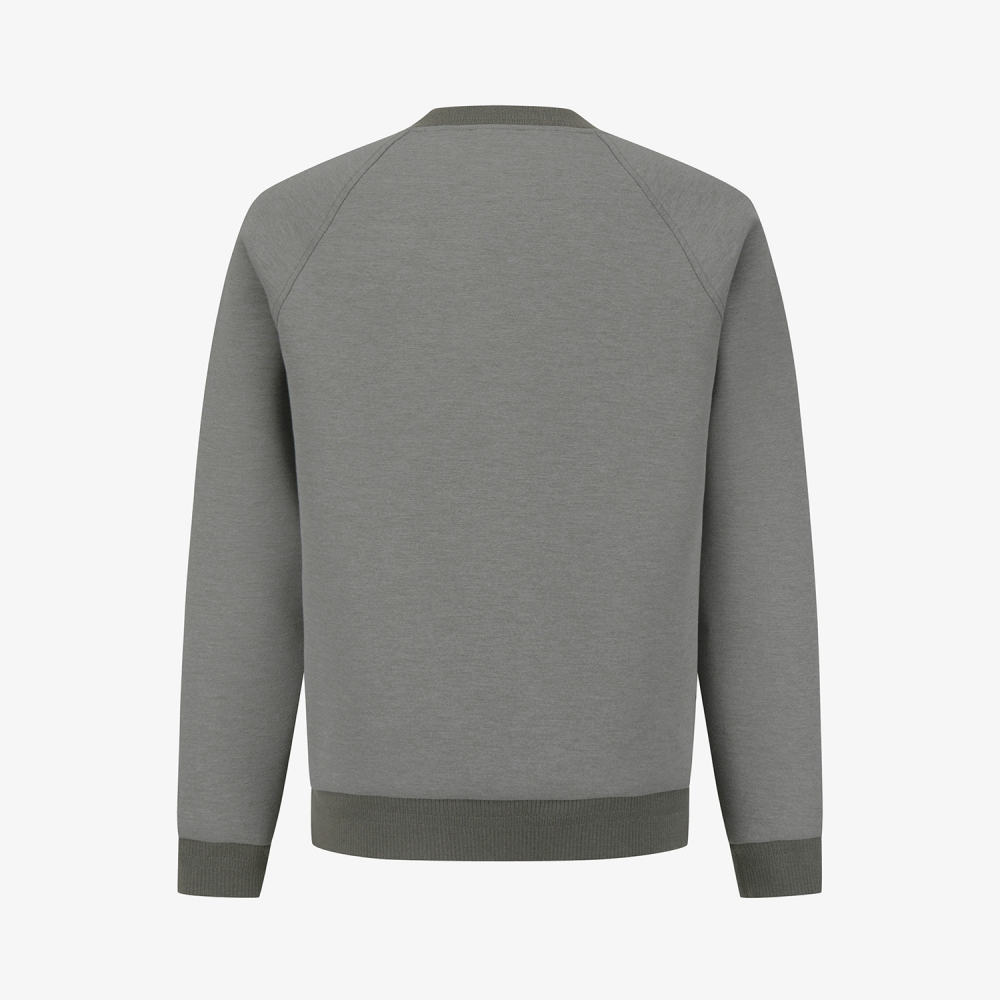 남성 사우스크로스 빈티지 프린팅 스웨트 셔츠_멜란지 그레이