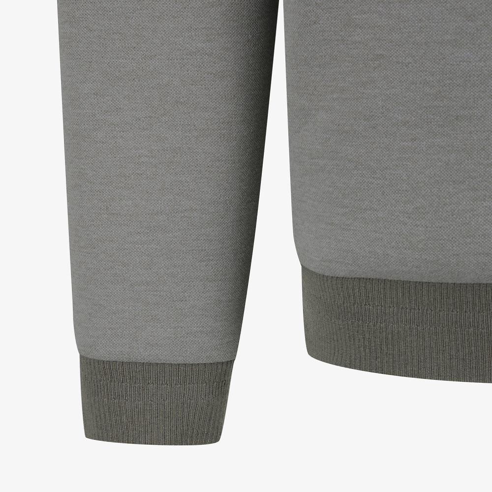 남성 사우스크로스 빈티지 프린팅 스웨트 셔츠_멜란지 그레이