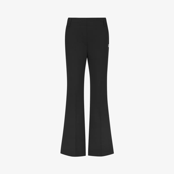 사우스케이프 여성 쿨터치 부츠컷 밴딩 팬츠_블랙