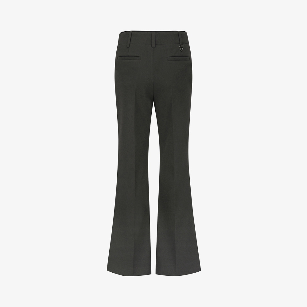 사우스케이프 여성 쿨터치 부츠컷 밴딩 팬츠_다크 그레이