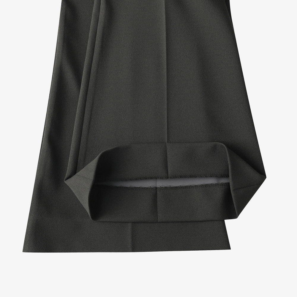 사우스케이프 여성 쿨터치 부츠컷 밴딩 팬츠_다크 그레이