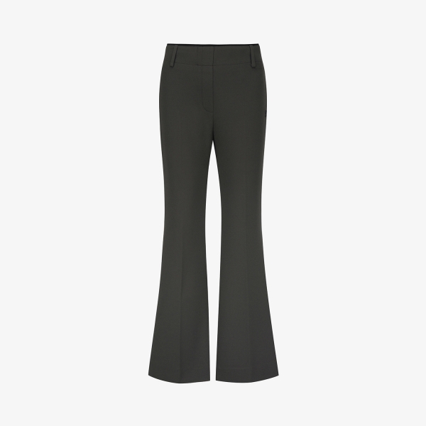 사우스케이프 여성 쿨터치 부츠컷 밴딩 팬츠_다크 그레이