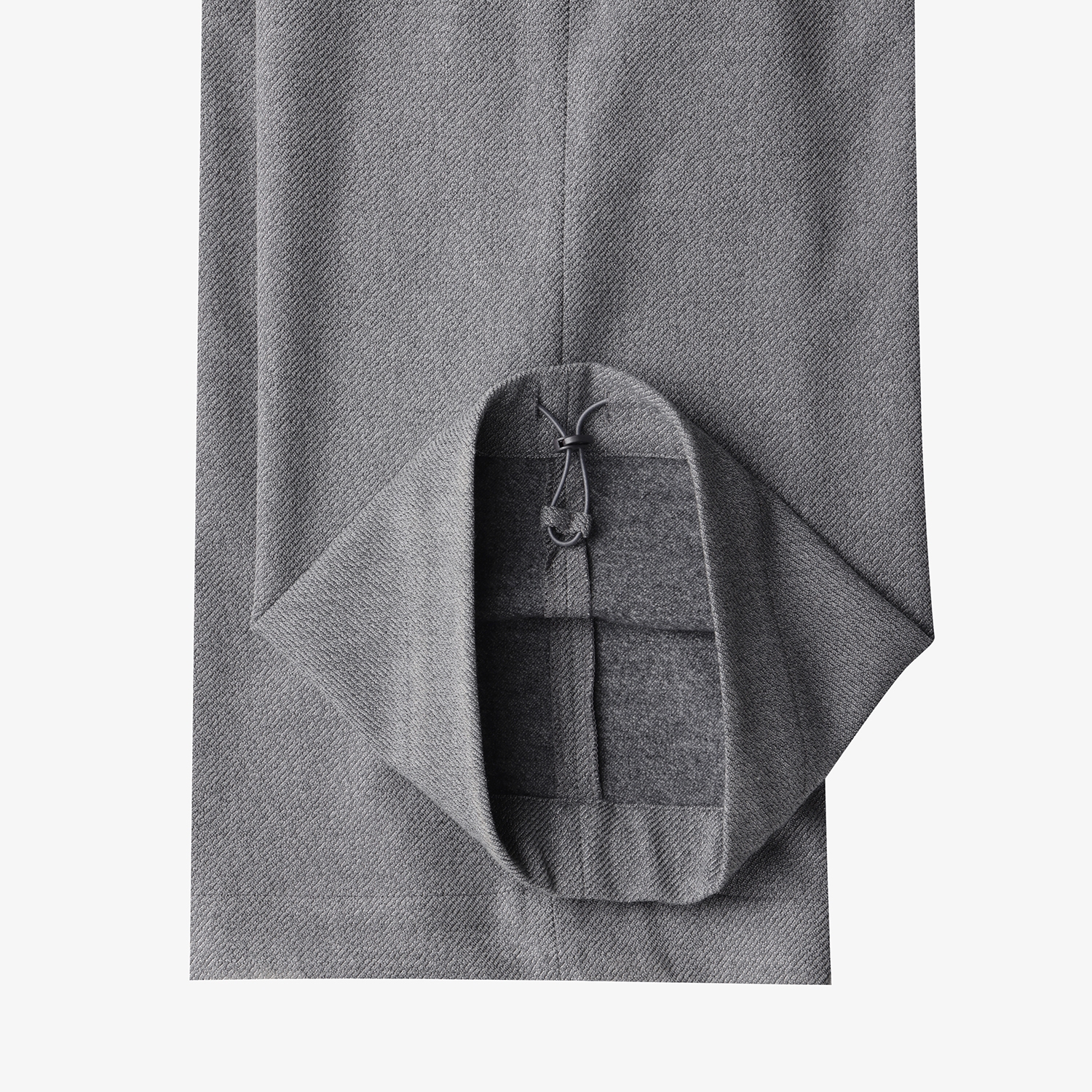 여성 사우스크로스 기모 아웃포켓 와이드 팬츠_그레이