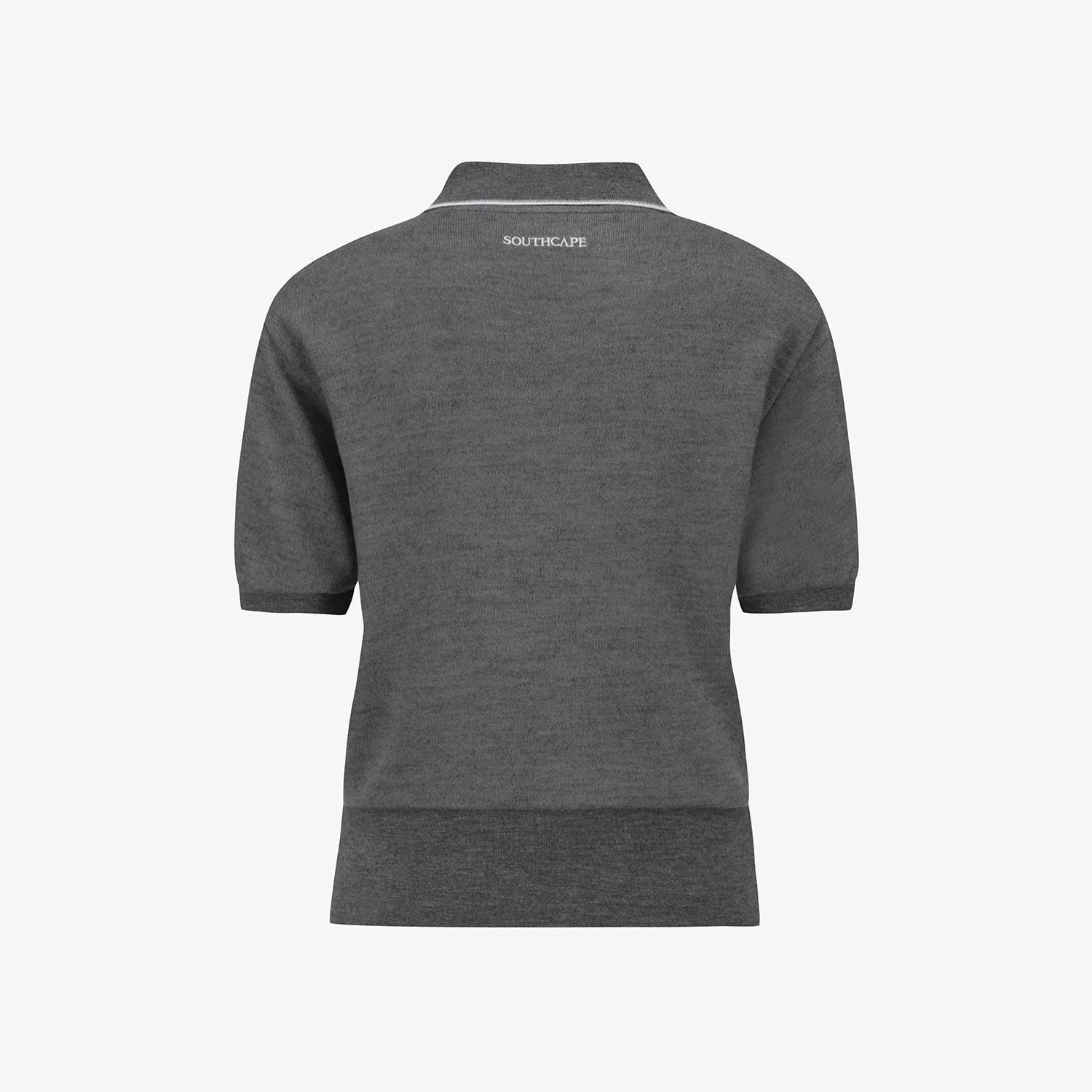 여성 사우스크로스 빅카라 티셔츠_그레이