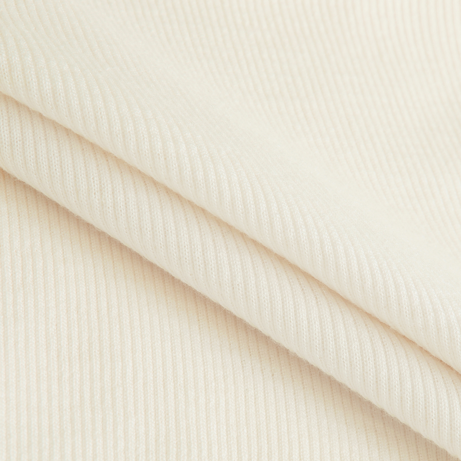 사우스케이프 여성 캐시미어 더블 폴로 티셔츠_아이보리