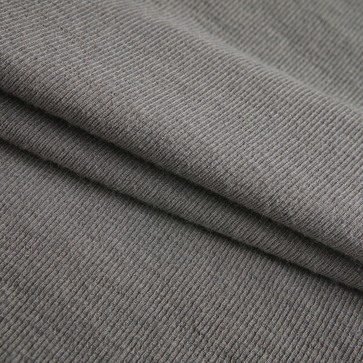 사우스케이프 남성 레이어드넥 골지 베이스 레이어_그레이